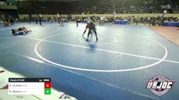 120 lbs Consi Of 8 #2 - Kayla Cramer, Wamego Wrestling Club vs Baylor Moore, Blue Devil Wrestling