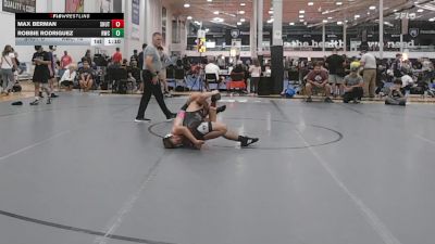 122 lbs Semifinal - Max Berman, Team Shutt Garnett Trained - HSC vs Robbie Rodriguez, Ruthless - HSC