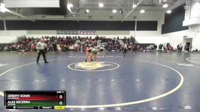 138 lbs Champ. Round 1 - Jeremy Kokin, Calabasas vs Alex Becerra, Schurr