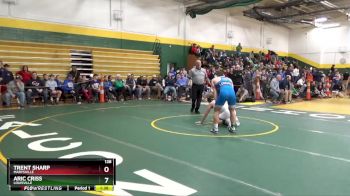 138 lbs Champ. Round 2 - Trent Sharp, Marysville vs Aric Criss, Louisville