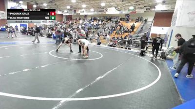 113 lbs Champ. Round 1 - Phoenix Cruz, La Mirada vs Max Martinez, Patriot