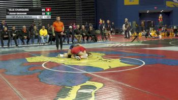 115 lbs 1st Place Match - Elle Changaris, High Point Regional vs Xuan Graham, Southern Lehigh