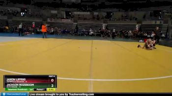 55 lbs Quarterfinals (8 Team) - Jackson Rozeboom, Hutchinson vs Jaxon Liffrig, Zumbrota-Mazeppa