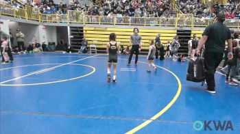 54 lbs Semifinal - Annie Raper, Tecumseh Youth Wrestling vs Emily Stowers, Madill Takedown