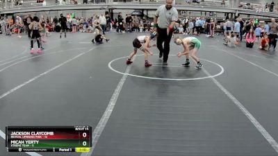 60 lbs Round 5 (6 Team) - Jackson Claycomb, Revival Uprising Pink vs Micah Yerty, Xtreme Team