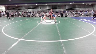 106 lbs Consi Of 16 #1 - Rylie White, NC vs Jada Agurs, MD