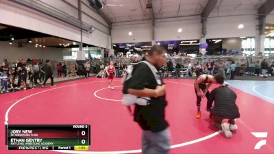 92 lbs Round 5 - Ethan Gentry, NXT Level Wrestling Academy vs Jory New, FM Wrestling Club