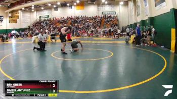 220 lbs Champ. Round 1 - Daniel Antunez, Warren vs Ben Green, La Habra