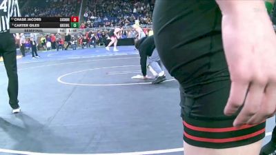 D2-106 lbs Semifinal - Carter Giles, Greenville vs Chase Jacobs, Stevensville Lakeshore