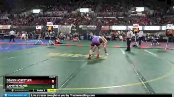 Champ. Round 1 - Deago Hostetler, St. Ignatius/Charlo vs Camryn Mears, Malta/Whitewater
