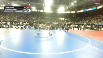 5A 132 lbs Cons. Semi - Ty Petersen, Shelley vs Cooper Lehosit, Emmett