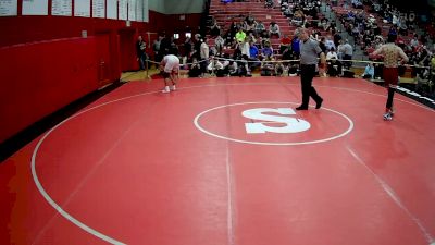 215 lbs Semifinal - Roman Thompson, Central Catholic HS (Pittsburgh) vs Logan Latimore, North East Hs