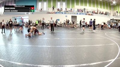 150 lbs Cons. Round 4 - Daniel Alvarez, Unattached vs Brian Rewis, Glynn Coastal