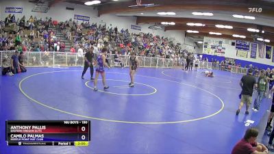 150 lbs Cons. Semi - Anthony Pallis, Eastern Oregon Elite vs Camilo Palmas, Myrtle Point Mat Club