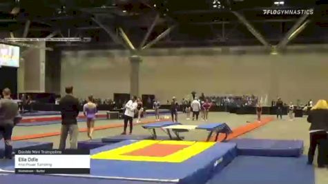 Ella Odle - Double Mini Trampoline, Kris Power Tumbling - 2021 USA Gymnastics Championships