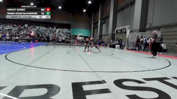 110 lbs Consolation - Ashley Gomez, Imperial vs Sienna Ocean Salaheddine, Sea Queens - Threshold