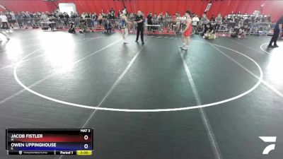 170 lbs Cons. Round 7 - Jacob Fistler, IA vs Owen Uppinghouse, IL