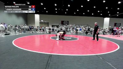 144 lbs Champ. Rd Of 32 - Nathan Phillips, 505WC/Cleveland HS vs Joseph Woodard, Rogue Warrior Wrestling