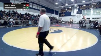 235 lbs 1st Place Match - Hailey Barrios, Citrus Valley vs Ashley Wafer, Lakewood