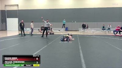 76 lbs Round 4 (6 Team) - Michael Kniezewski, Ranger WC vs Mason Bires, Virginia Patriots