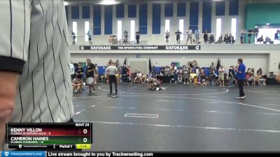 105 lbs Round 6 (8 Team) - Cameron Haines, Florida Punishers vs Kenny Villon, Florida Scorpions Gold