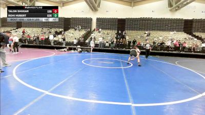 128-H lbs Consi Of 16 #1 - Talon Shugar, Lenape vs Rohi Hubert, Glen Rock