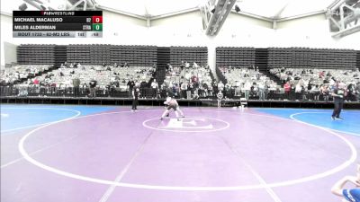 62-M2 lbs Semifinal - Michael Macaluso, Barn Brothers vs Miles Alderman, Stray Dawgs