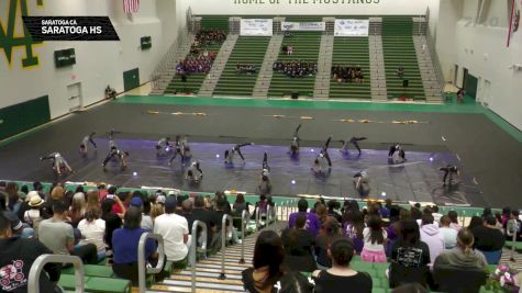 Saratoga HS "Saratoga CA" at 2026 WGI Guard Manhattan Beach Regional+