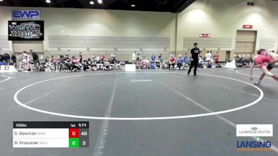 135 lbs Rr Rnd 2 - Grayson Bowman, Immortal Athletics WC vs Brody Procunier, Michigan Premier WC - (B)