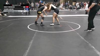 138 lbs 3rd Place Match - Emily Neumann, Central Methodist University vs Aileen Lester, Ottawa University