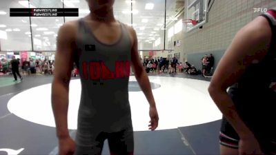 132 lbs Quarterfinal - Adan De La Fuente, Fighting Squirrels Wrestling Club vs Hagen Clint, Idaho