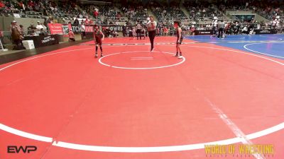 52 lbs Quarterfinal - Kade Jefferson, Blackhawk vs Jacob Sawyer, Mat Demon Wrestling Club