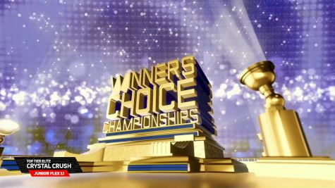 Top Tier Elite - CRYSTAL CRUSH [2026 Junior Flex L1 Day 2] 2026 Winner's Choice Live at Foxwoods