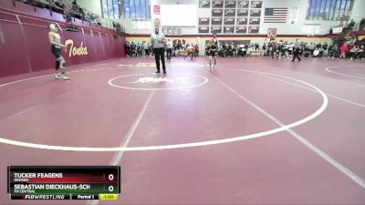 113 lbs Cons. Round 5 - Tucker Feagens, NEOSHO vs Sebastian Dieckhaus-Schumer, FH CENTRAL