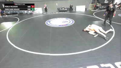 5th Place Match - Perla Villegas, The GR818ERS Wrestling Club vs Emmyjane Bragg, Poway Wrestling