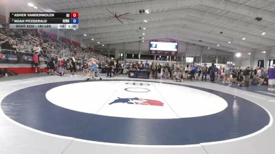 190 lbs Cons. Quarters - Asher VanDerMolen, ISI vs Noah Fitzgerald, Red Cobra Wrestling Academy