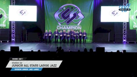 Studio 22 - Junior All Stars Large Jazz [2024 Junior - Jazz - Large Day 1] 2024 ASC Clash of the Titans Schaumburg & CSG Dance Grand Nationals