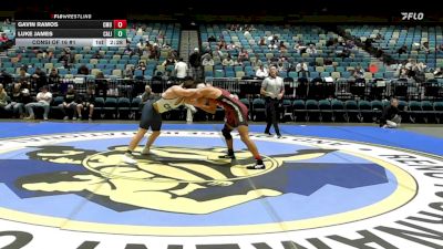 165 lbs Consi Of 16 #1 - Gavin Ramos, Colorado Mesa vs Luke James, California Baptist
