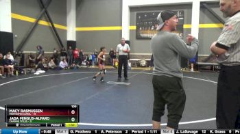 100 lbs Round 1 (4 Team) - Jada Mingus-Alfaro, Chasing Titles vs Macy Rasmussen, FEWTeamIA Coral