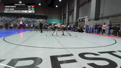 152 lbs Consi Of 8 #2 - Adam Farley, Falcon Wrestling vs Kody Goss, Elko Wrestling Club