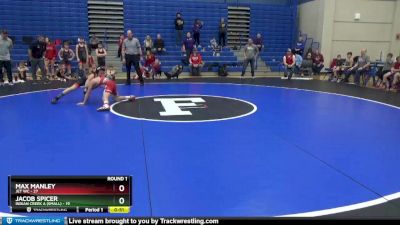 98 lbs Round 1 (4 Team) - Jacob Spicer, Indian Creek A (small) vs Max Manley, Jet WC