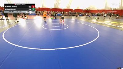 126-129 lbs Round 1 - Alayna DiOrio, Mauston vs Alexia Filley, Cameron