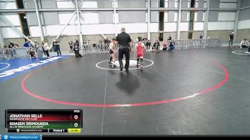 67 lbs Semifinal - Jonathan Sells, Salem Elite Mat Club vs Khasen Srimoukda, All In Wrestling Academy