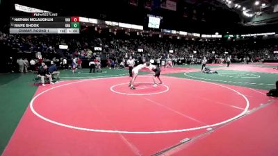 217 lbs Champ. Round 1 - Nathan McLaughlin, Unattached vs Raife Shook, Unattached