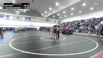 135 lbs Cons. Round 2 - Alexandra Espinosa, Palm Desert vs Frida Rojas, Whittier