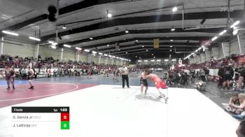 190 lbs Final - Gabriel Garcia Jr, Columbine Wrestling vs Jaxson Lathrop, GRIT Athletics WC