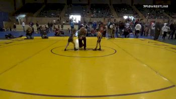 40 lbs Consolation - Chase Compton, Oconee Youth Wrestling vs Ariyah Johnson, Compound Wrestling