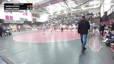 105 lbs Cons. Round 5 - Jasmine Guzman, Bloomington vs Mariah Mayorga, Eisenhower