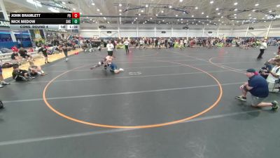 185 lbs Cons. Round 4 - Nick Medow, Solon HS vs John Bramlett, Unattached
