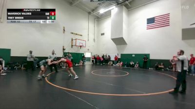 144 lbs Trey Breen, Tongue River vs Maverick Valdes, Rawlins